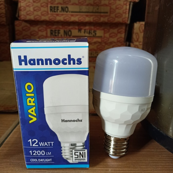 Jual LAMPU LED HANNOCHS 12W 12WATT 12 W 12 WATT Warna Cahaya Putih