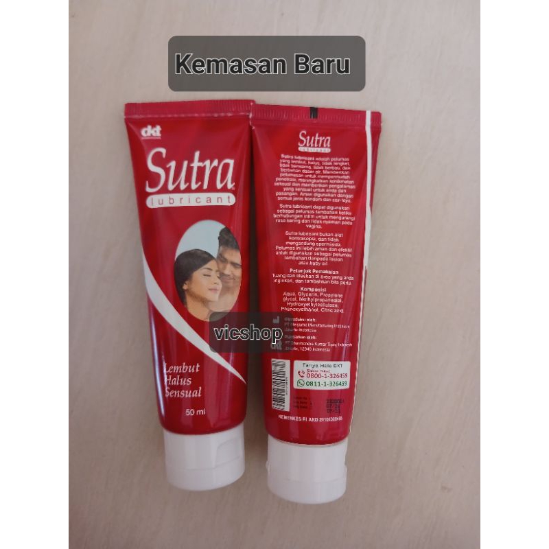 Jual SUTRA LUBRICANT 30ml 50ml 120ML Shopee Indonesia