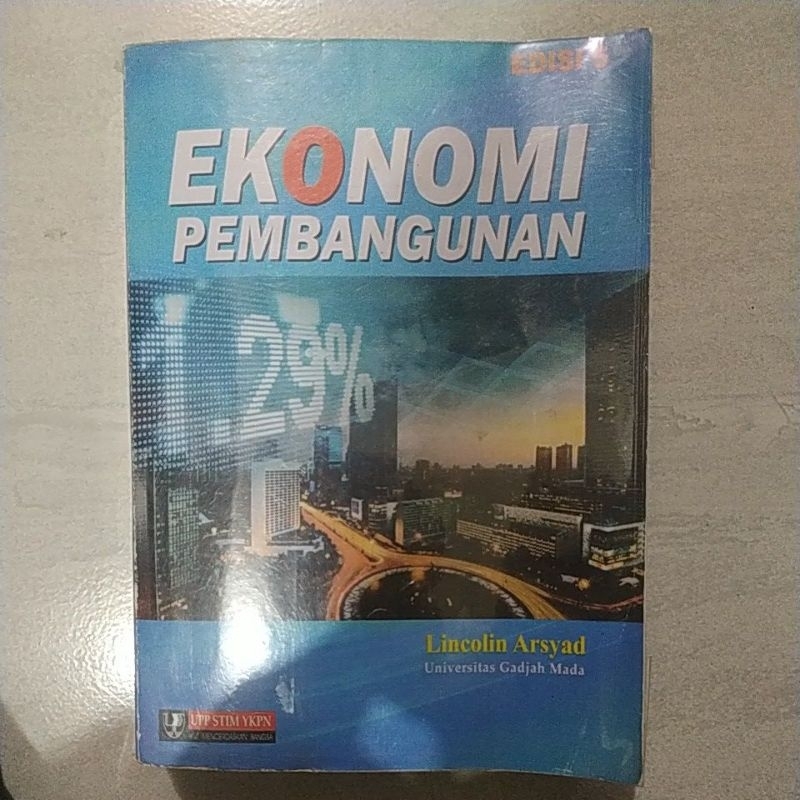 Jual Buku Bekas Ekonomi Pembangunan Lincolin Arsyad Edisi Shopee