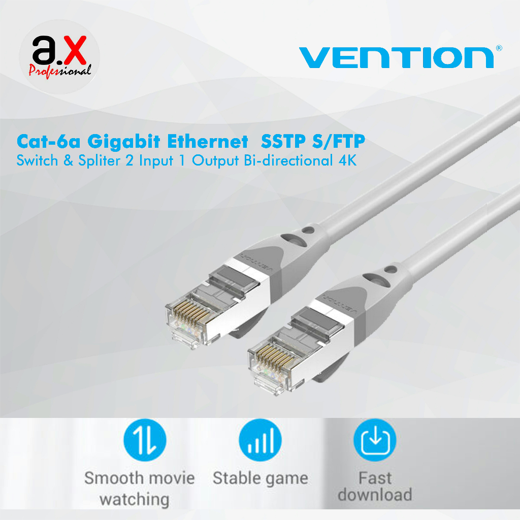 Jual Vention Kabel LAN Gigabit Ethernet Cat 6a SSTP SFTP 3M Shopee