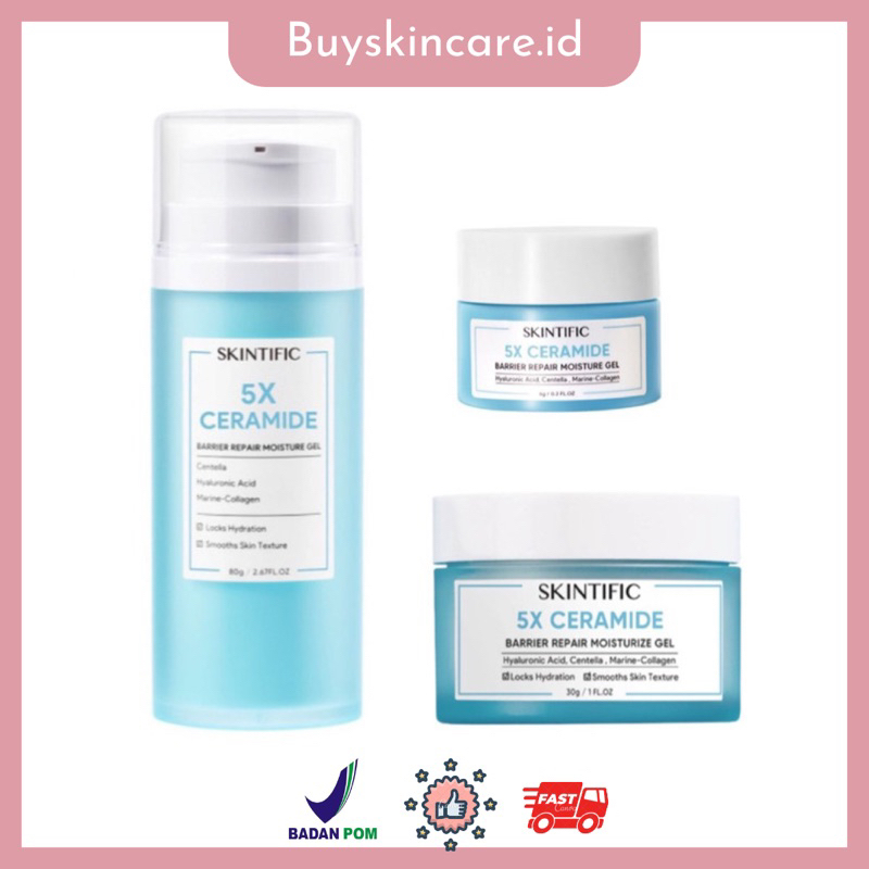 Jual Skintific X Ceramide Barrier Repair Moisturizer Gel Gr Gr