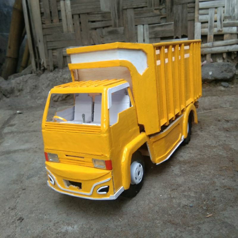 Jual Miniatur Truk Plastik Oleng Ragasa Full Triplek Vpc Shopee Indonesia