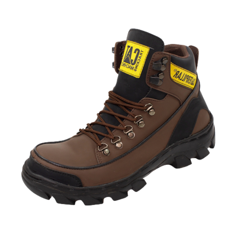 Jual Sepatu Bikers Caterpillar Holton Sepatu Safety Boots Ujung Besi