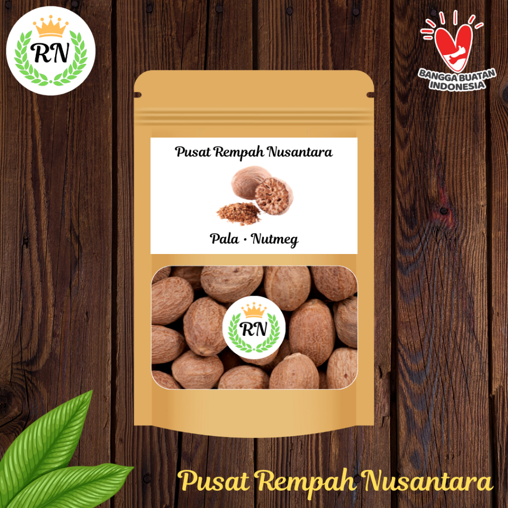 Jual Gram Pala Nutmeg Pusat Rempah Nusantara Rn Shopee Indonesia