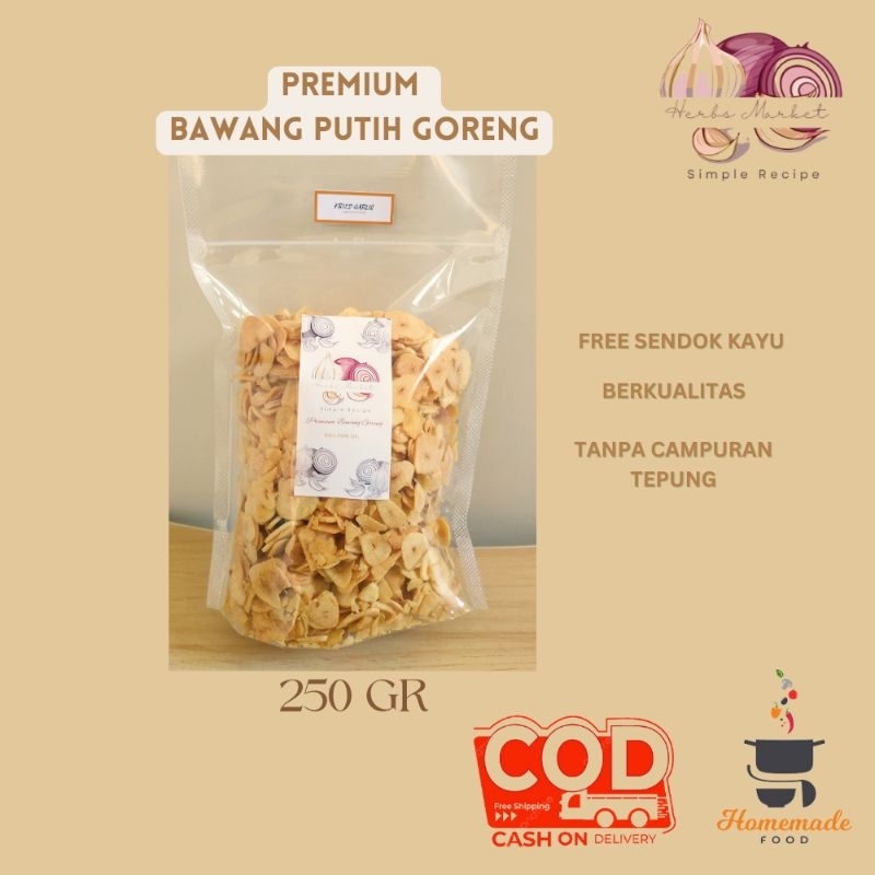 Jual Premium Bawang Putih Goreng Asli Probolinggo Siap Makan Bawang