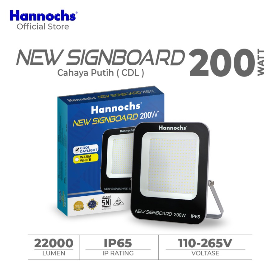 Jual Hannochs New Signboard Watt Cdl Lampu Sorot Flood Light Led