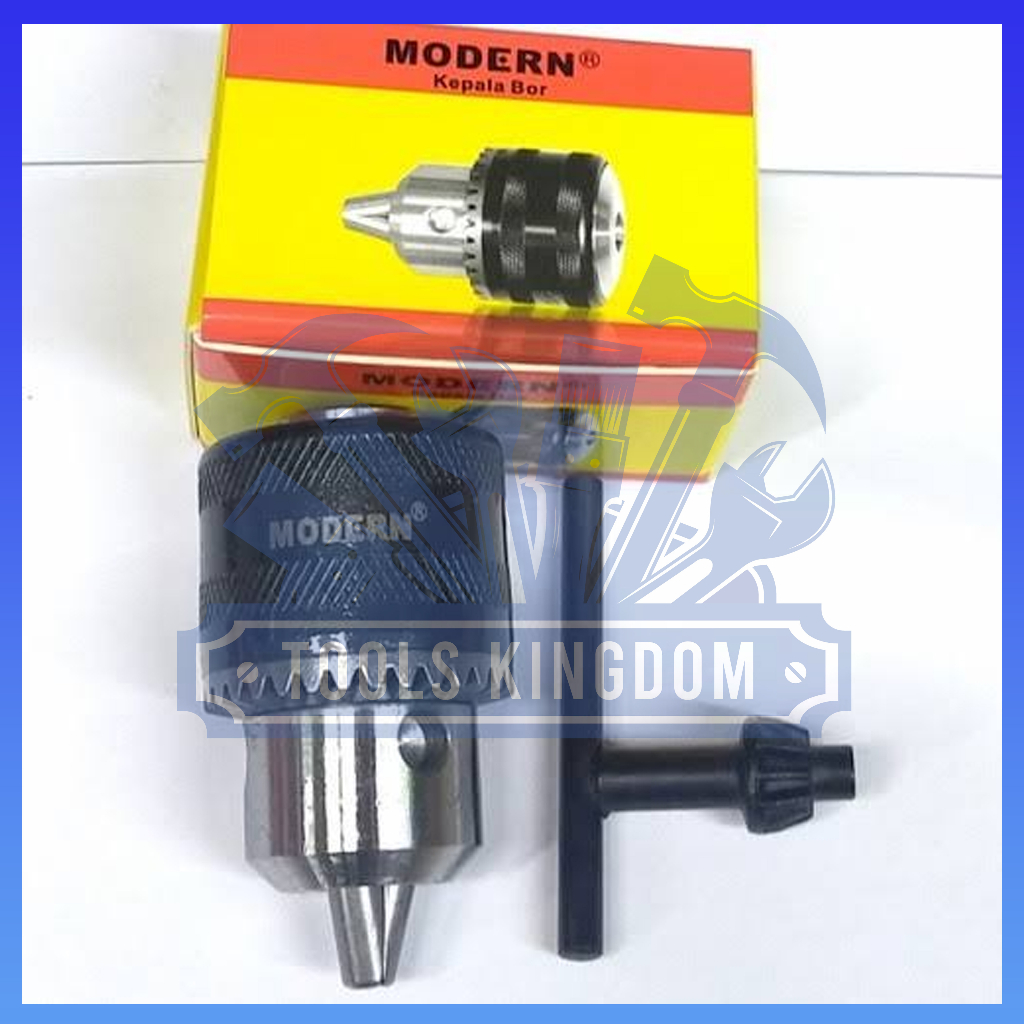 Jual Kepala Bor 10mm Modern Drill Chuck Key 3 8 24 UNF 1 5 10mm