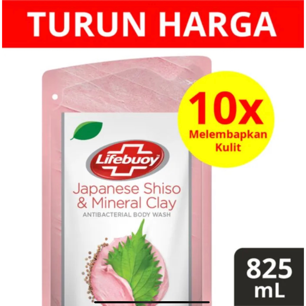 Jual Lifebuoy Japanese Shiso Mineral Clay Ml Ml Sabun Mandi