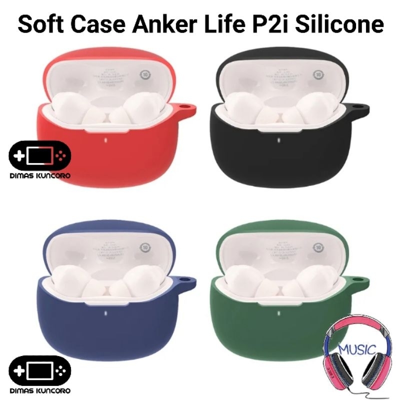 Jual Soft Case Anker Life P2i Silicone Silicon Soundcore Tws Bumper