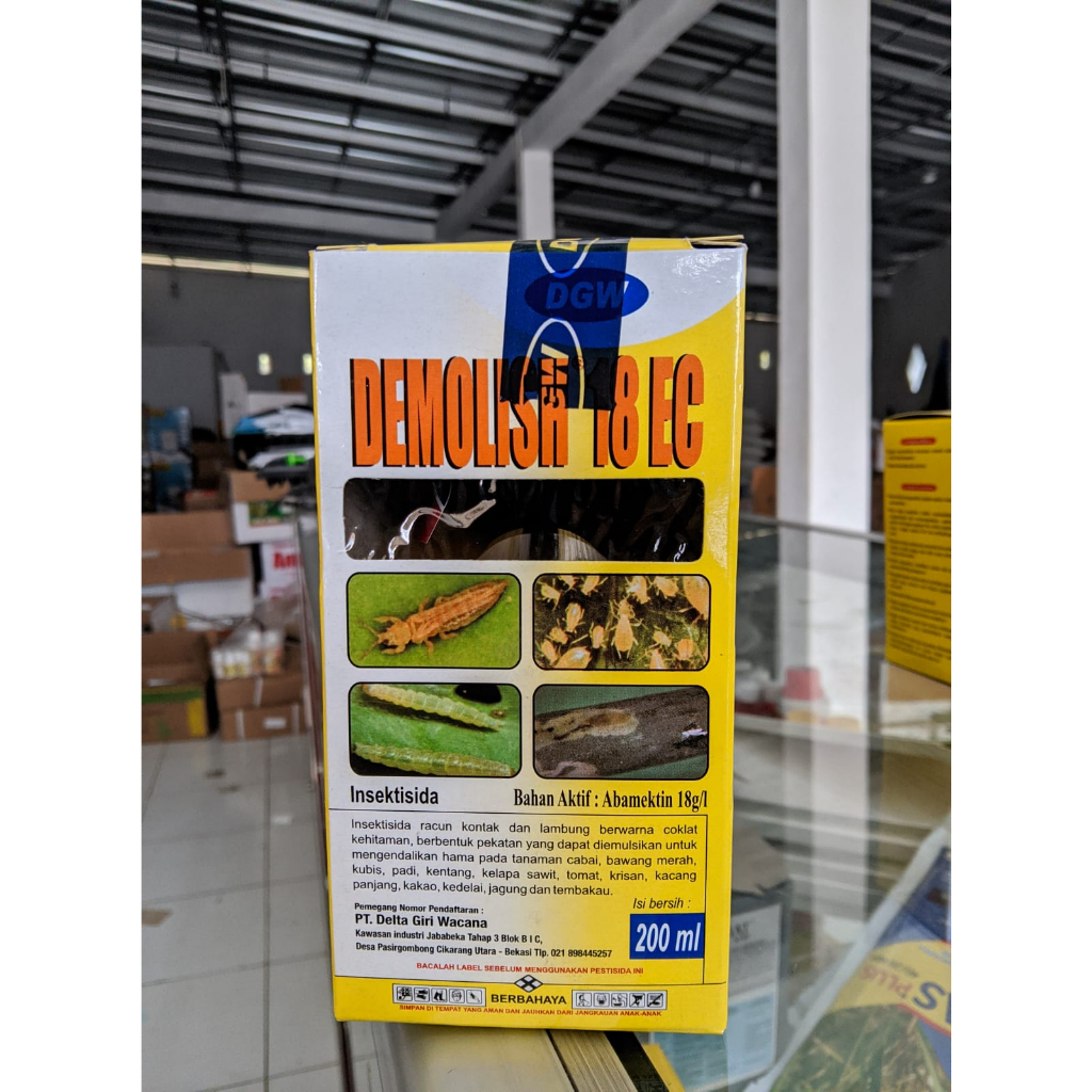 Jual Insektisida DEMOLISH 18 EC BONUS KAOS 200 ML Shopee Indonesia