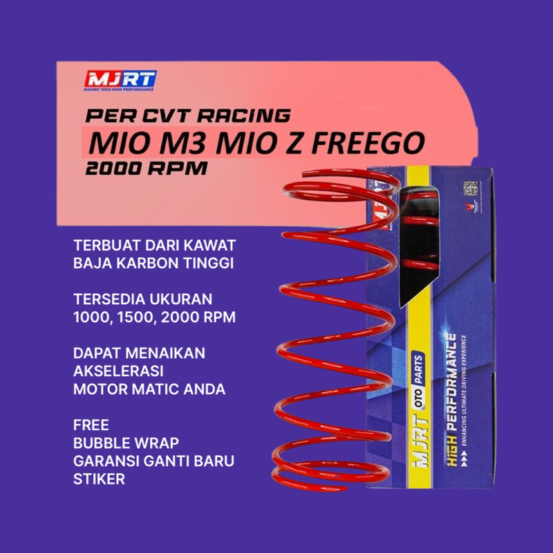 Jual Per Cvt Rpm Rpm Mio M Mio Z Freego X Ride Mjrt