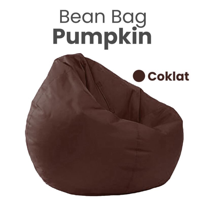 Jual Bean Bag Pumpkin Plus Isi Waterproof Kursi Busa Size Large Jumbo