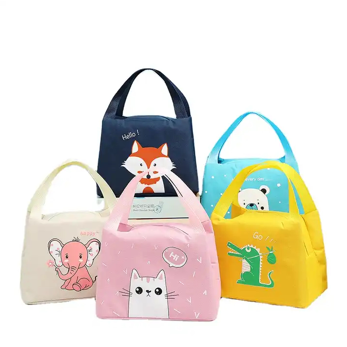 Jual Tas Bekal Tahan Panas Dingin Karakter Kartun Lucu Cooler Lunch