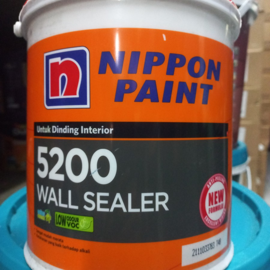 Jual CAT DASAR ALKALI NIPPON PAINT 5200 WALL SEALER INTERIOR Shopee