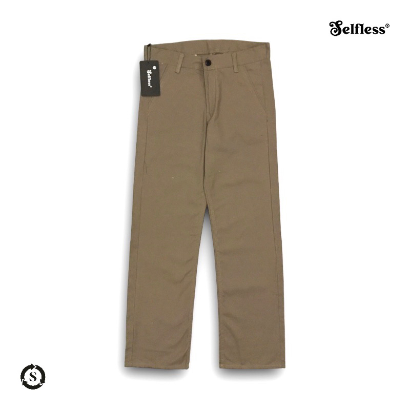 Jual Selfless Celana Chino Panjang Reguler Straight Loose Fit Standar