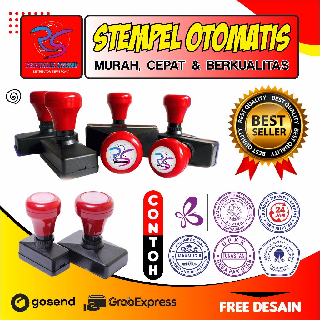 Jual Stempel Stempel Logo Stempel Lunas Stempel Nama Stempel Tanda