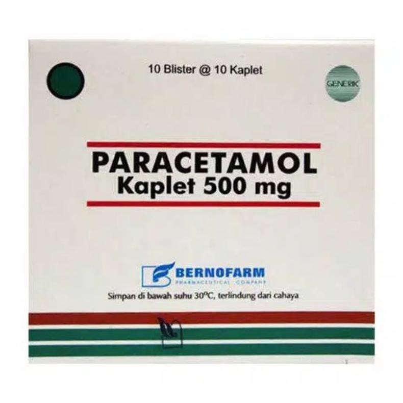 Jual Banda Aceh Paracetamol 500mg Generik Bernofarm Per Strip 10 Kaplet