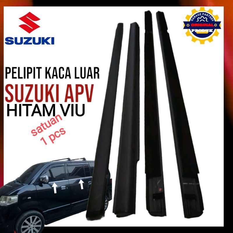 Jual Pcs Pelipit Kaca Pintu Lis Kaca Pintu Luar Apv Hitam Bukan Besi