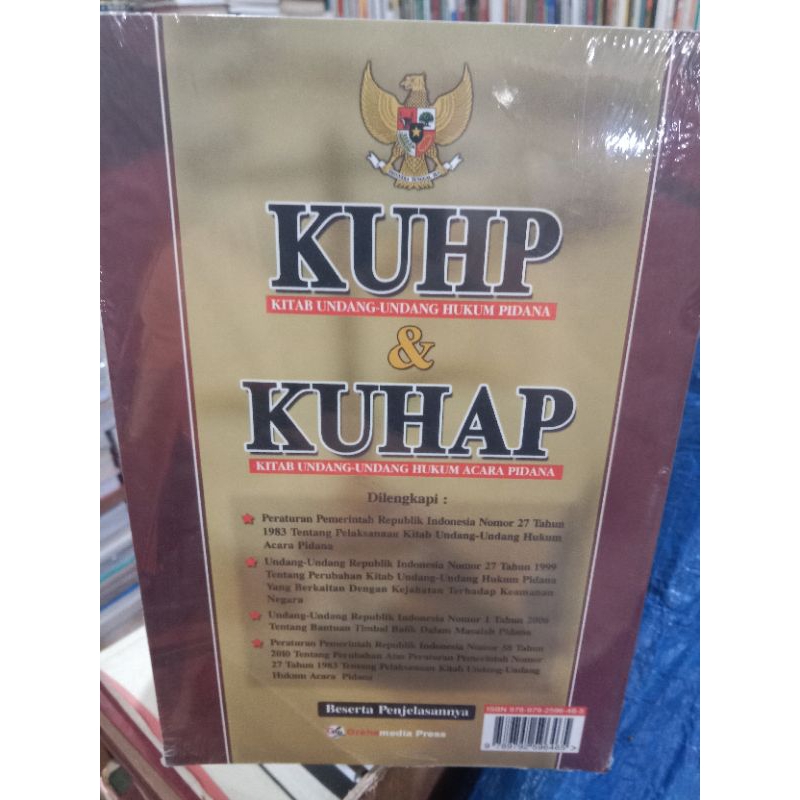 Jual BUKU KUHP DAN KUHAP BESERTA PENJELASANNYA ORIGINAL Shopee Indonesia