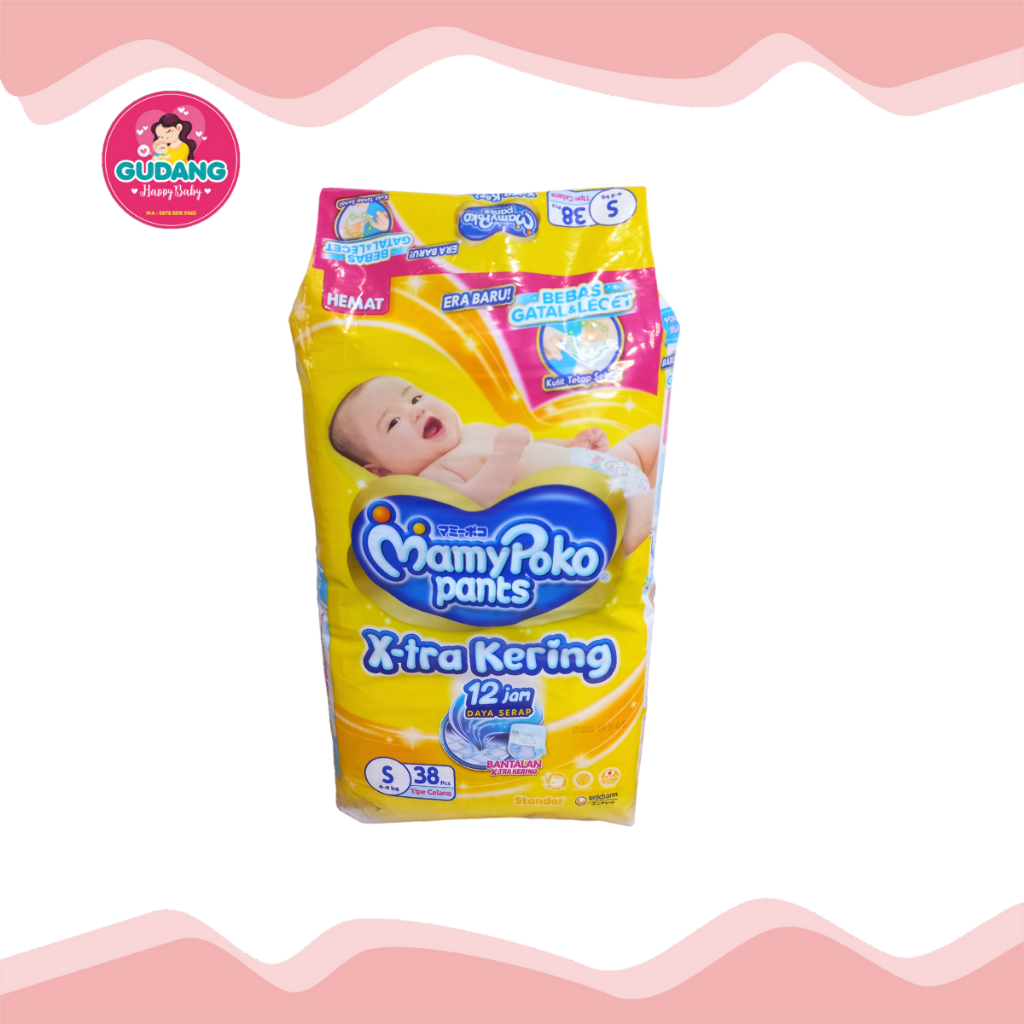 Jual Mamypoko Pants X Tra Kering Popok Bayi Sekali Pakai S Shopee