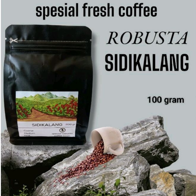 Jual Gram Biji Bubuk Kopi Robusta Sumatra Sidikalang Robusta Coffee