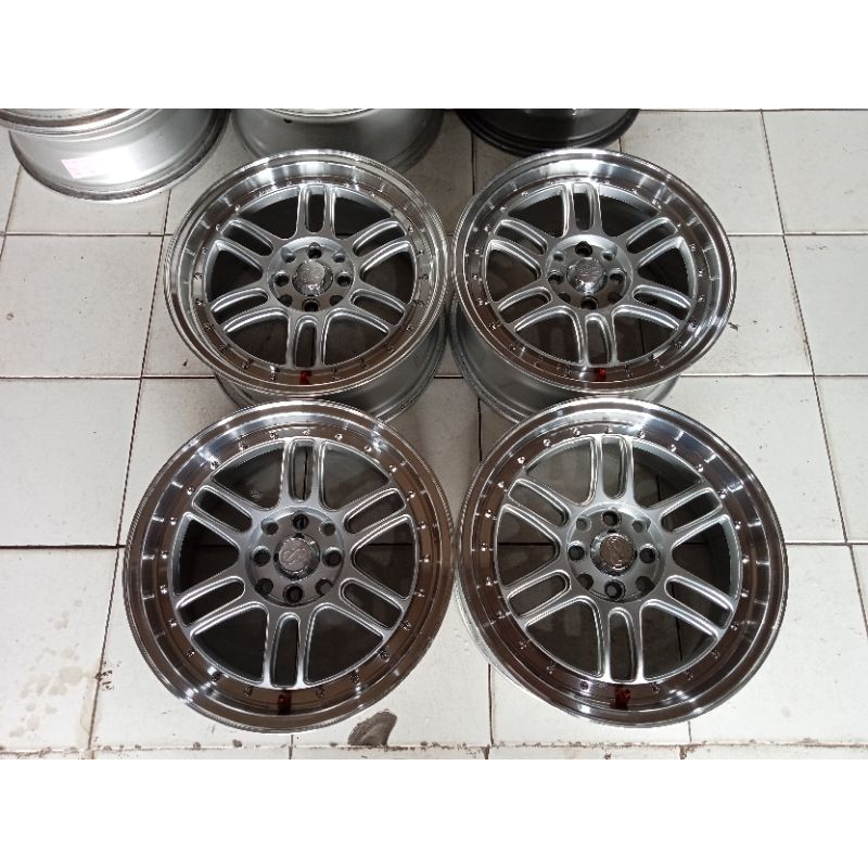 Jual Velg Bekas ENKEI Ring 16 Lebar 7 Et 35 Pcd 4x100 4x114 Shopee