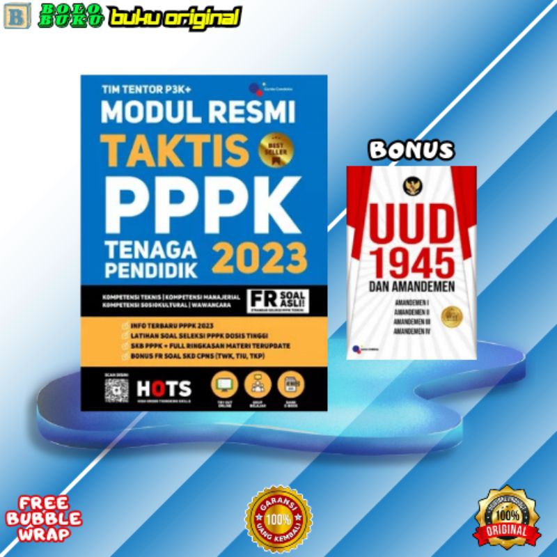 Jual Buku Modul Resmi Taktis Pppk Tenaga Pendidik Garda Cendekia