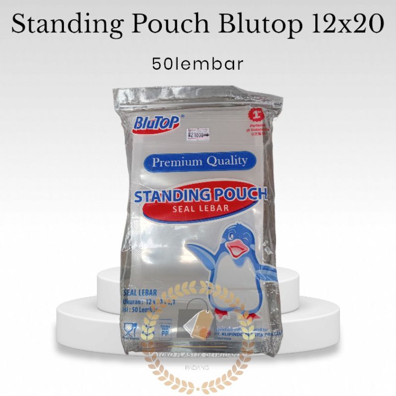 Jual Standing Pouch Blutop Seal Lebar Shopee Indonesia