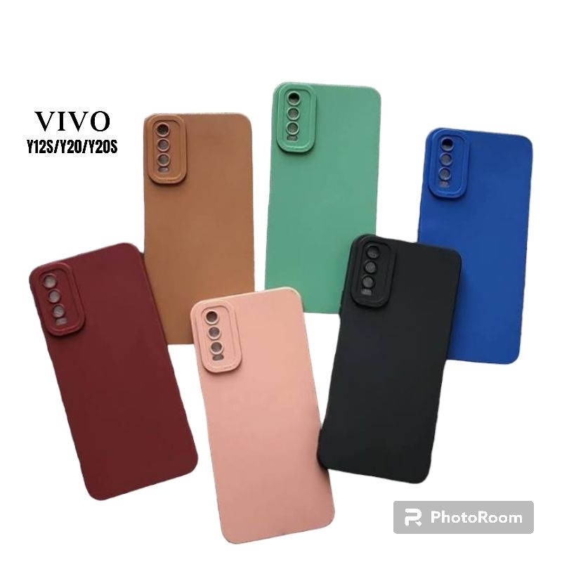 Jual Softcase Macaron Vivo Y S Y Y S Case Pro Kamera Shopee Indonesia