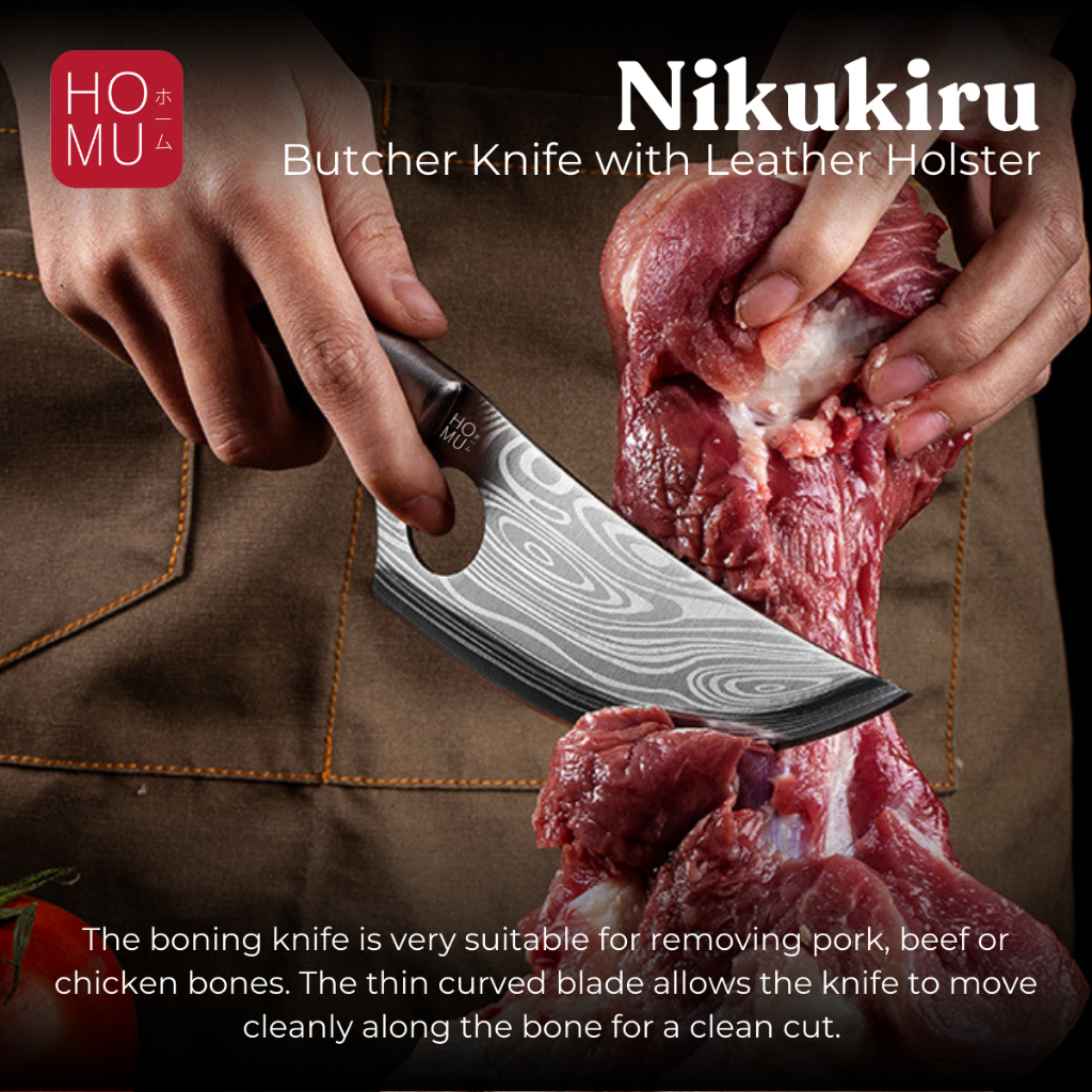 Jual Homu Nikukiru Butcher Knife Meat Boning Blade Pisau Daging