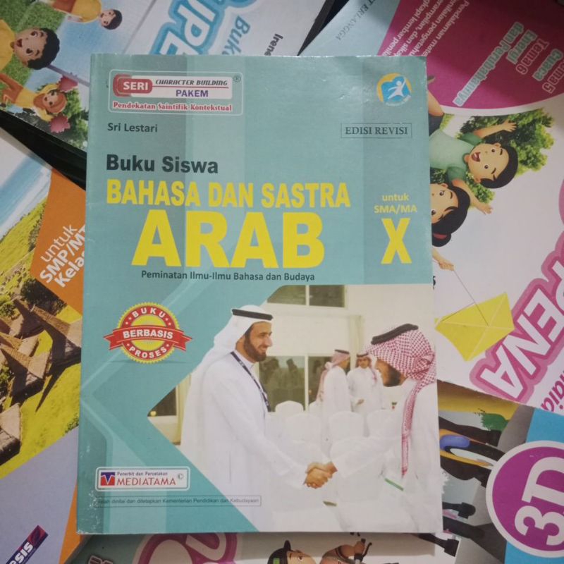 Jual Buku Bahasa Arab Sma Ma Kelas Penerbit Mediatama Shopee