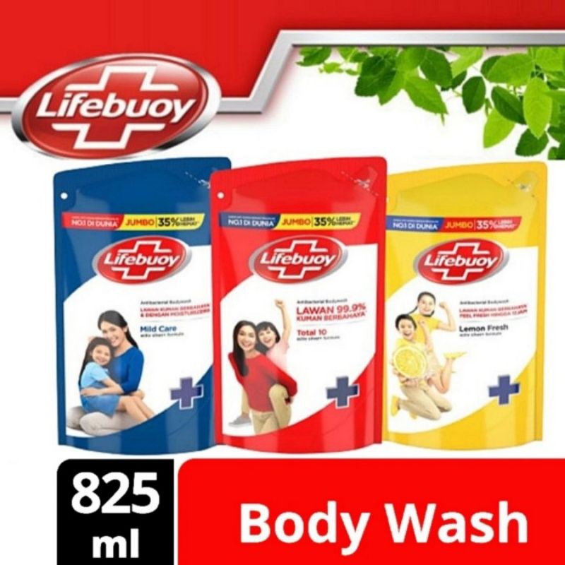 Jual Lifebuoy Body Wash 825ml Shopee Indonesia