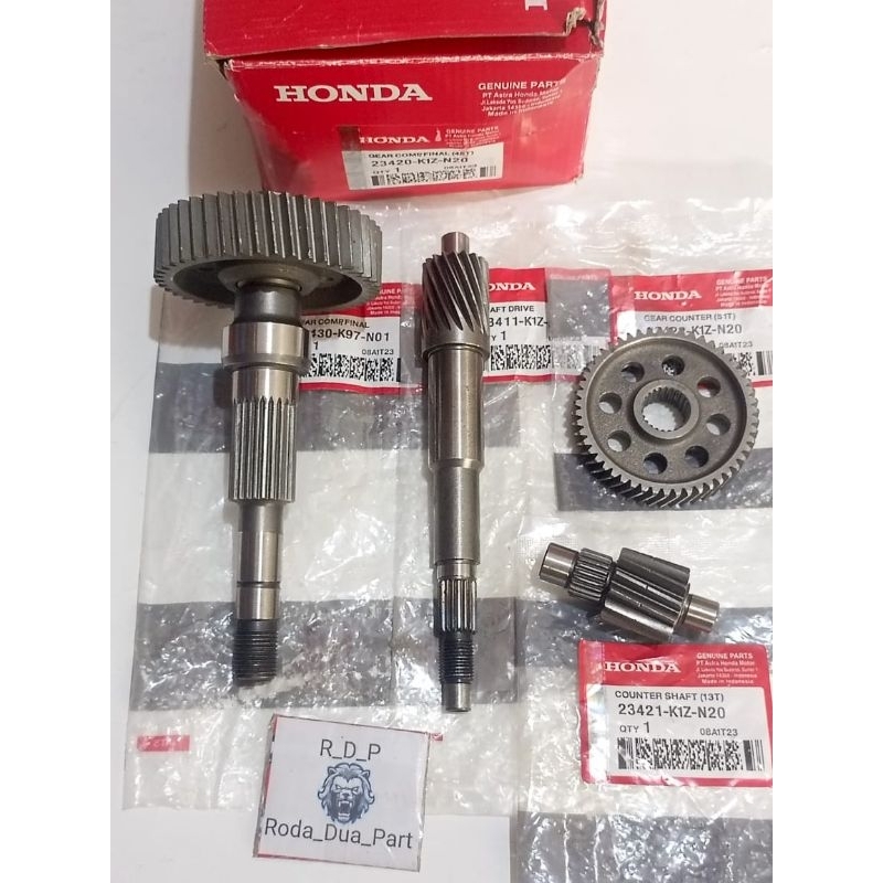 Jual Gigi Resio Gardan Komplit Honda Pcx Vario Kode Part K Z