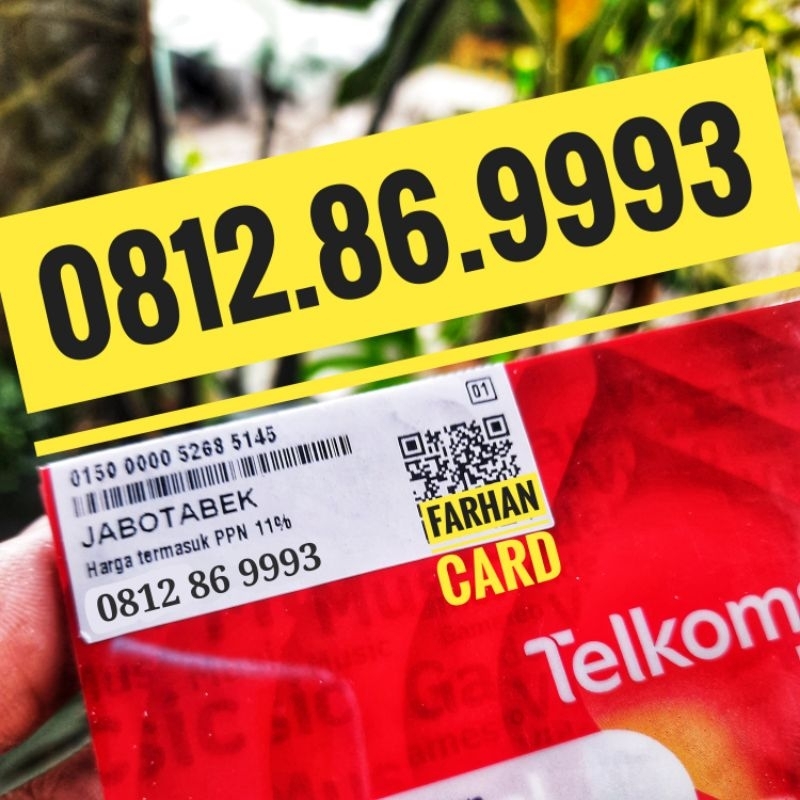 Jual Kartu Perdana Telkomsel Nomor Cantik Simpati Digit Angka Lawas