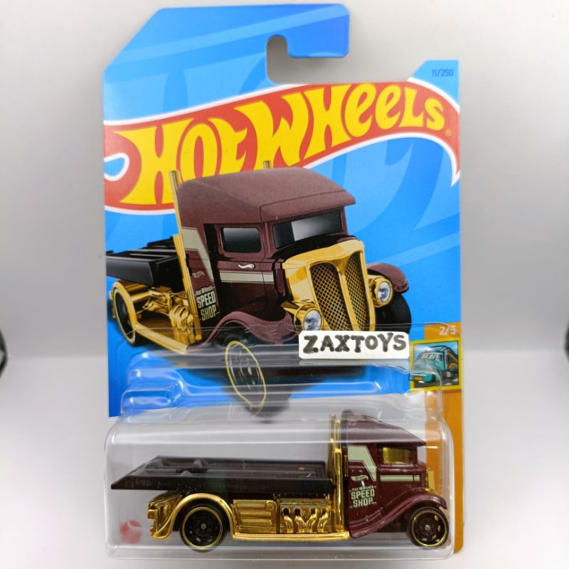 Jual HOT WHEELS FAST BED HAULER HW HAULERS BLUE Shopee Indonesia