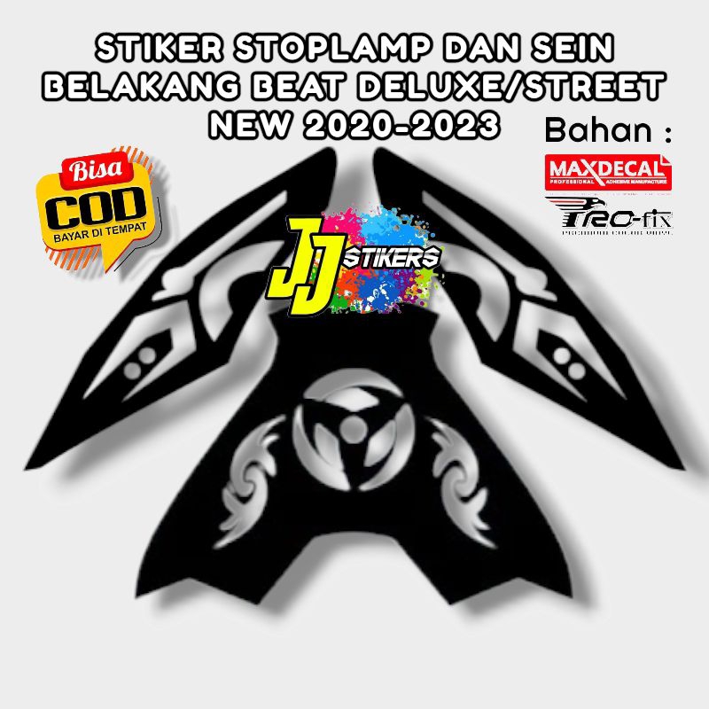 Jual Sticker Stiker Stoplamp Dan Sein Belakang Beat New Deluxe Street