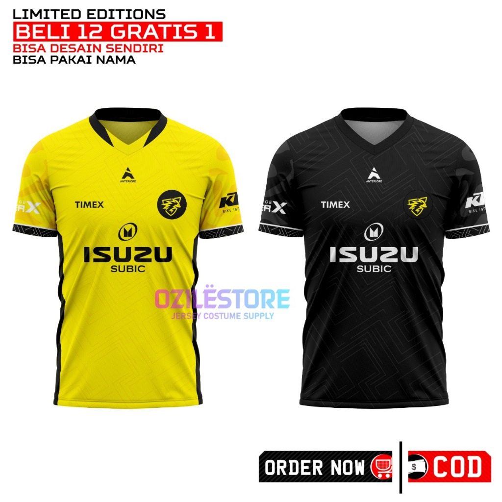 Jual Baju Jersey Onic Mpl Season Away Hitam Terbaru Esport Game