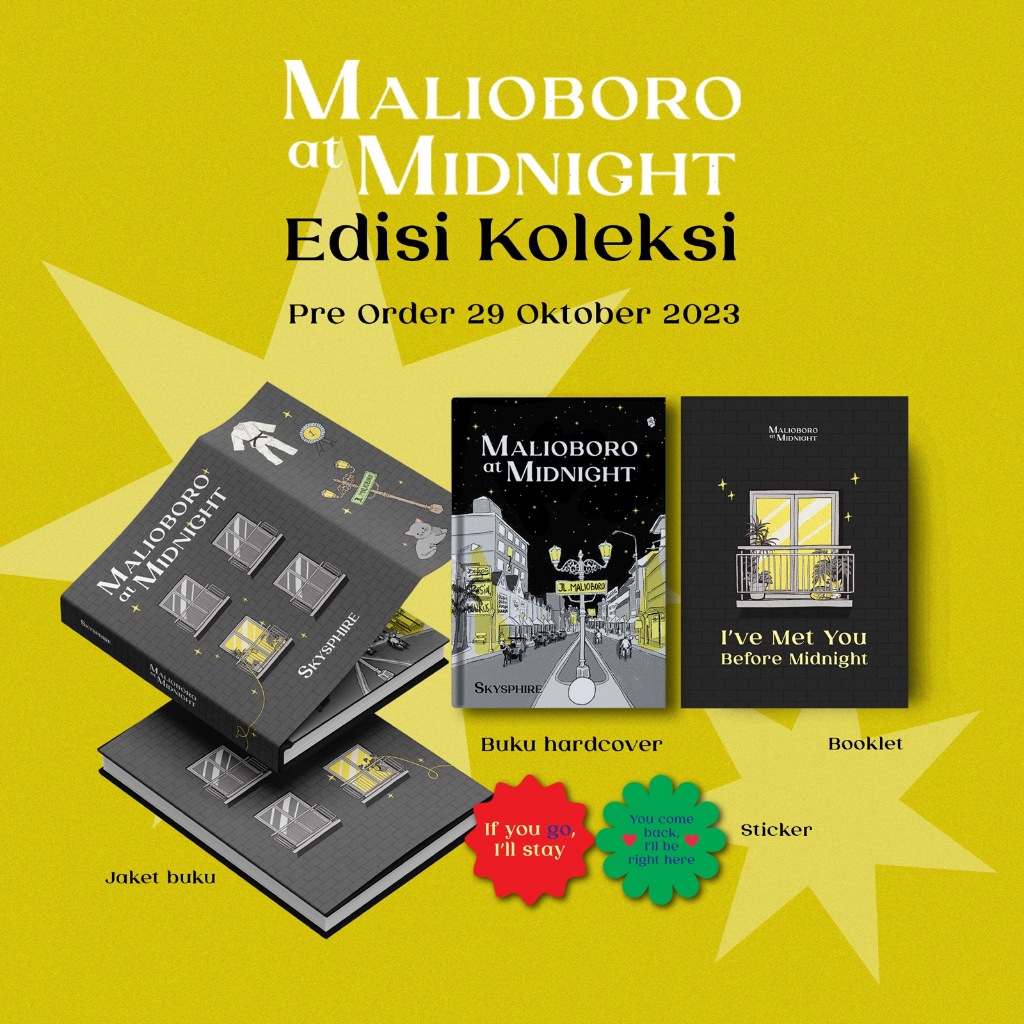 Jual Ready Stok Novel Malioboro At Midnight Edisi Hardcover