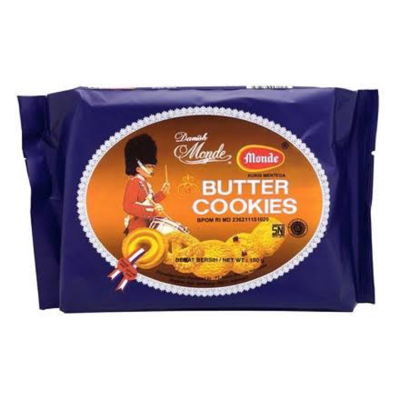 Jual Monde Butter Cookies Gr Shopee Indonesia