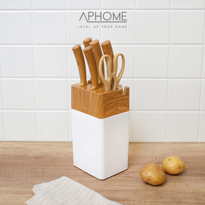 Jual Aphome Pisau Dapur Set In Knife Set Kitchen Knife Set Gunting