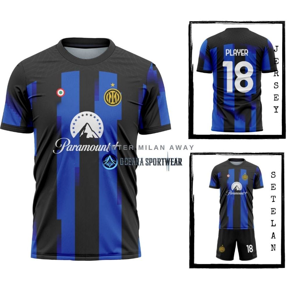 Jual JERSEY INTER MILAN HOME 2023 2024 FULL PRINTING PREMIUM FREE