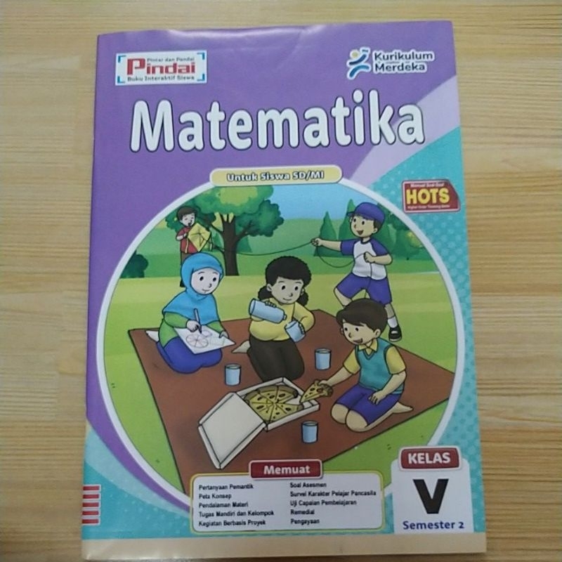 Jual Lks Pindai Matematika Kelas 5 Semester 2 Kurikulum Merdeka