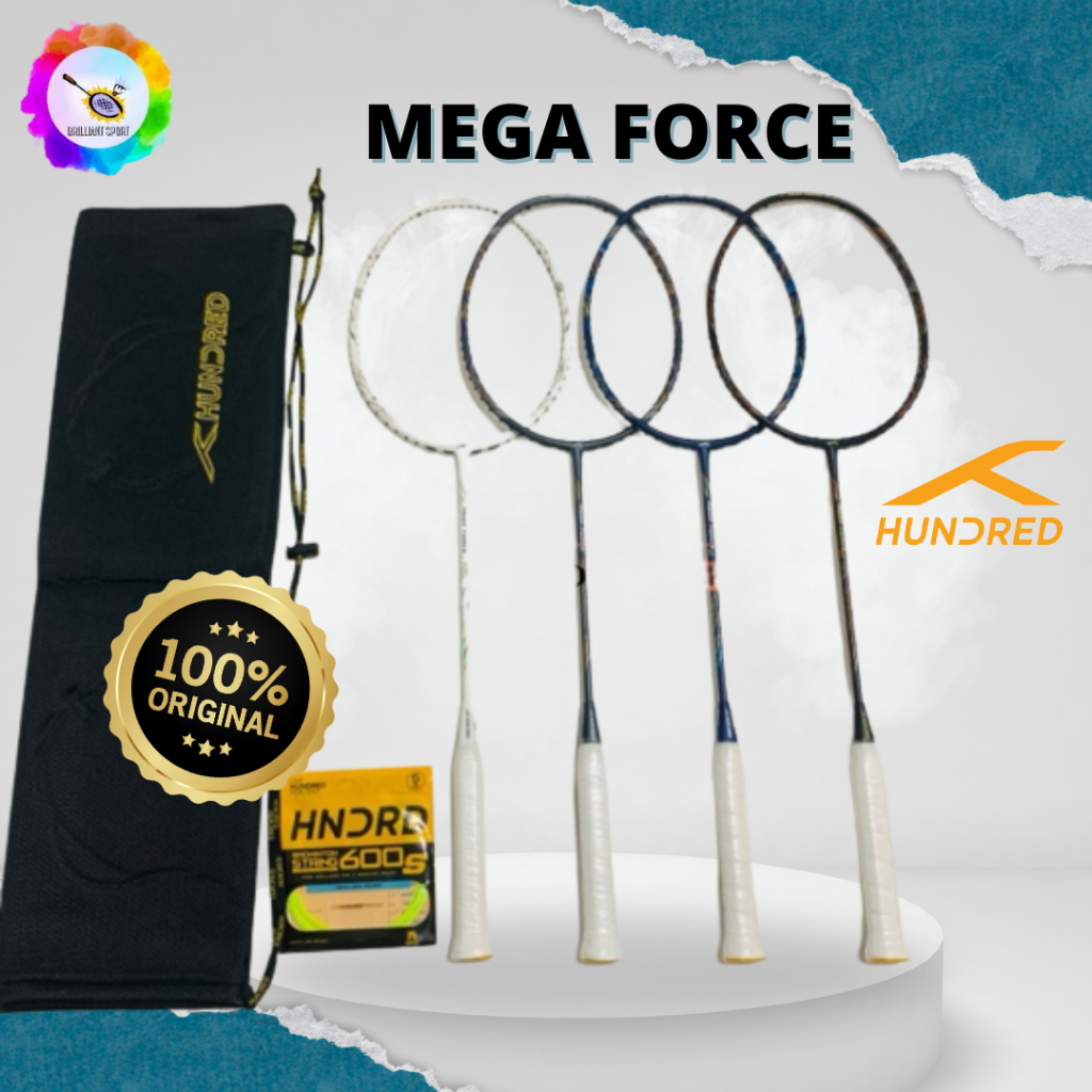 Jual Raket Badminton Hundred Mega Force Hndrd Mega Force Original