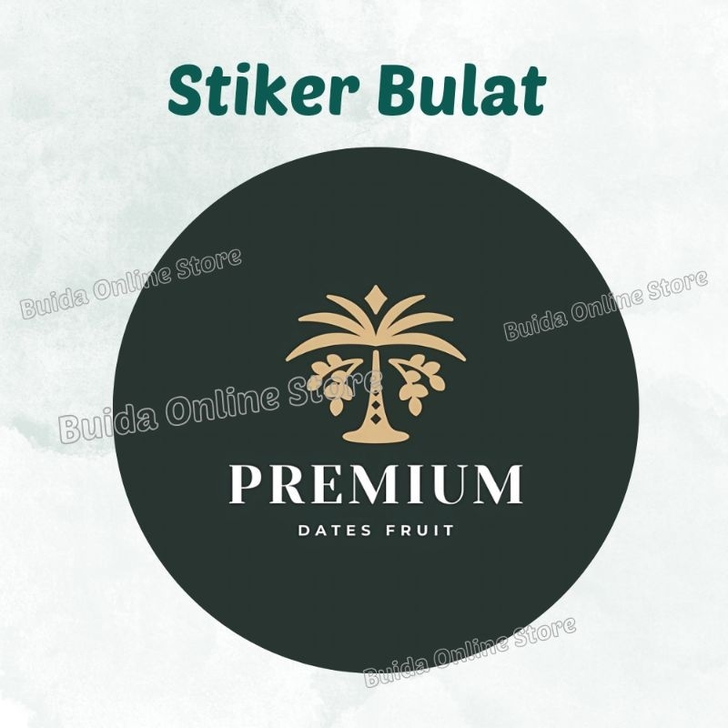 Jual Stiker Sticker Kurma Sukari Premium Saudi Dates Sukkari Label