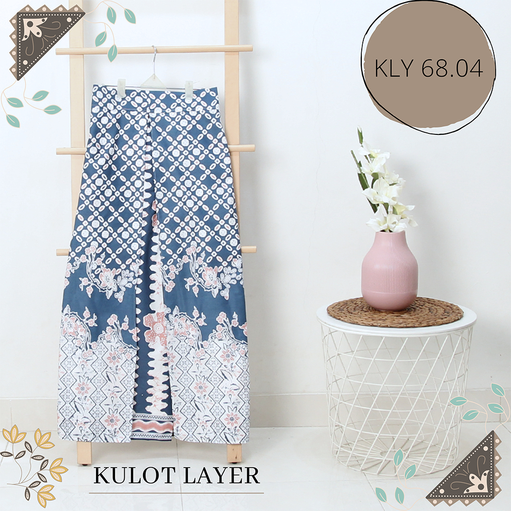 Jual Celana Kulot Batik Layer Lawasan Batik Celana Tumpuk Kerja