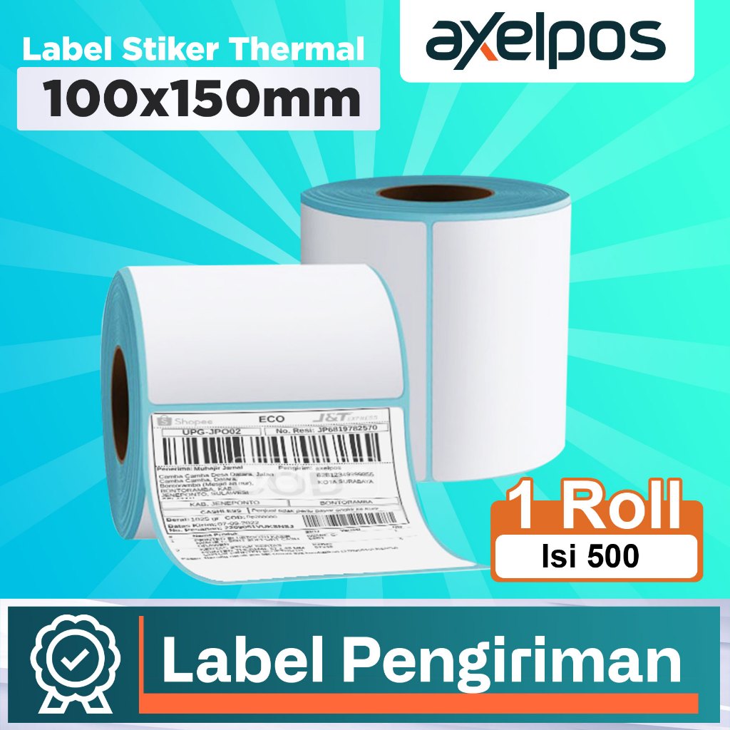 Jual Label Barcode X Mm Kertas Sticker Direct Thermal X