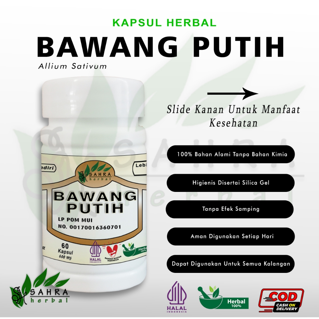 Jual Kapsul Bawang Putih Kapsul Herbal Alami Herbalife Original