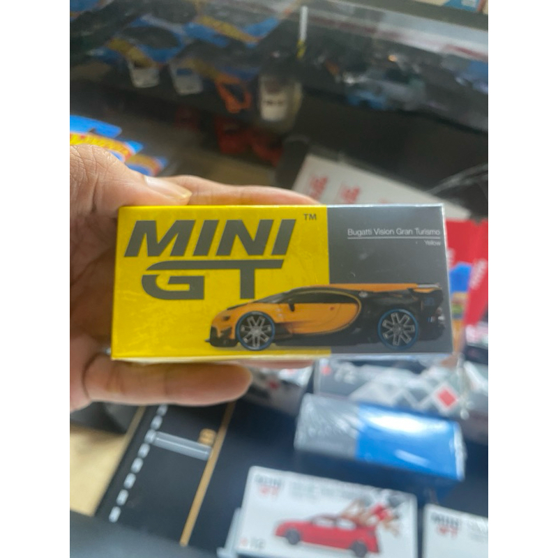 Jual Minigt Mini Gt Bugatti Vision Gran Turismo Yellow Kuning Shopee