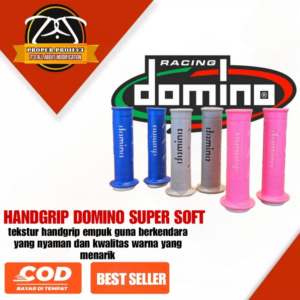 Jual Handgrip Handfat Supersoft Domino Original Universal Pink White