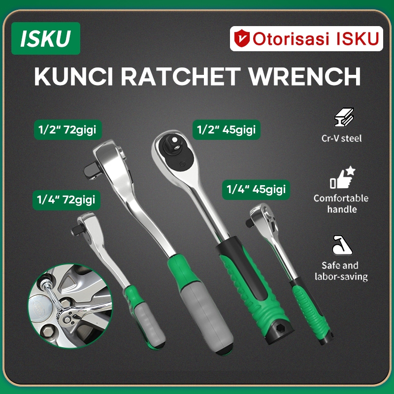 Jual Isku Gagang Ratchet Stang Kunci Shock Dan Sock Sok Rachet